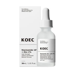 Koec Niacinamide 10% + Zinc 1% Serum 30 Ml New